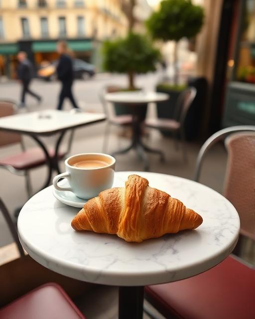 Breakfast on the Left Bank