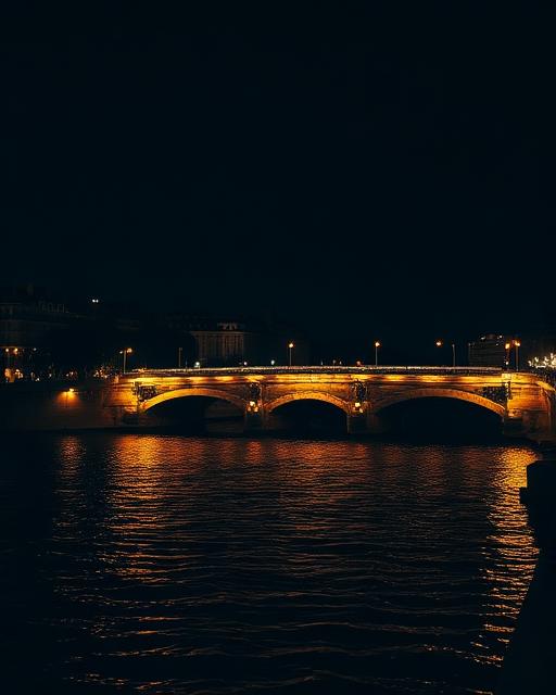 The Seine after dinner